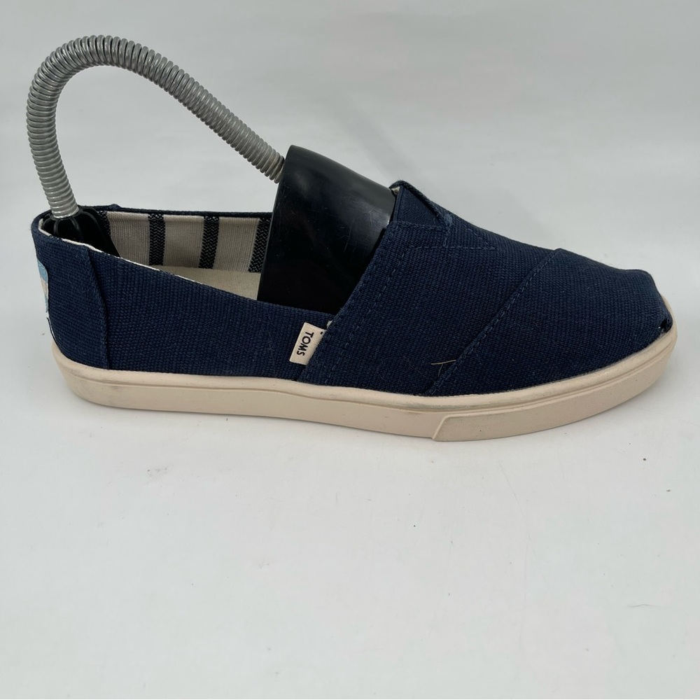 NWT! Toms Women’s Alpargata Cupsole - SZ 5.5 - Blue White Slip-On Sneakers Shoes